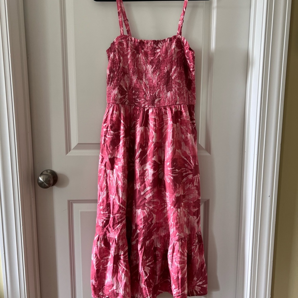 Pink Floral Sundress
